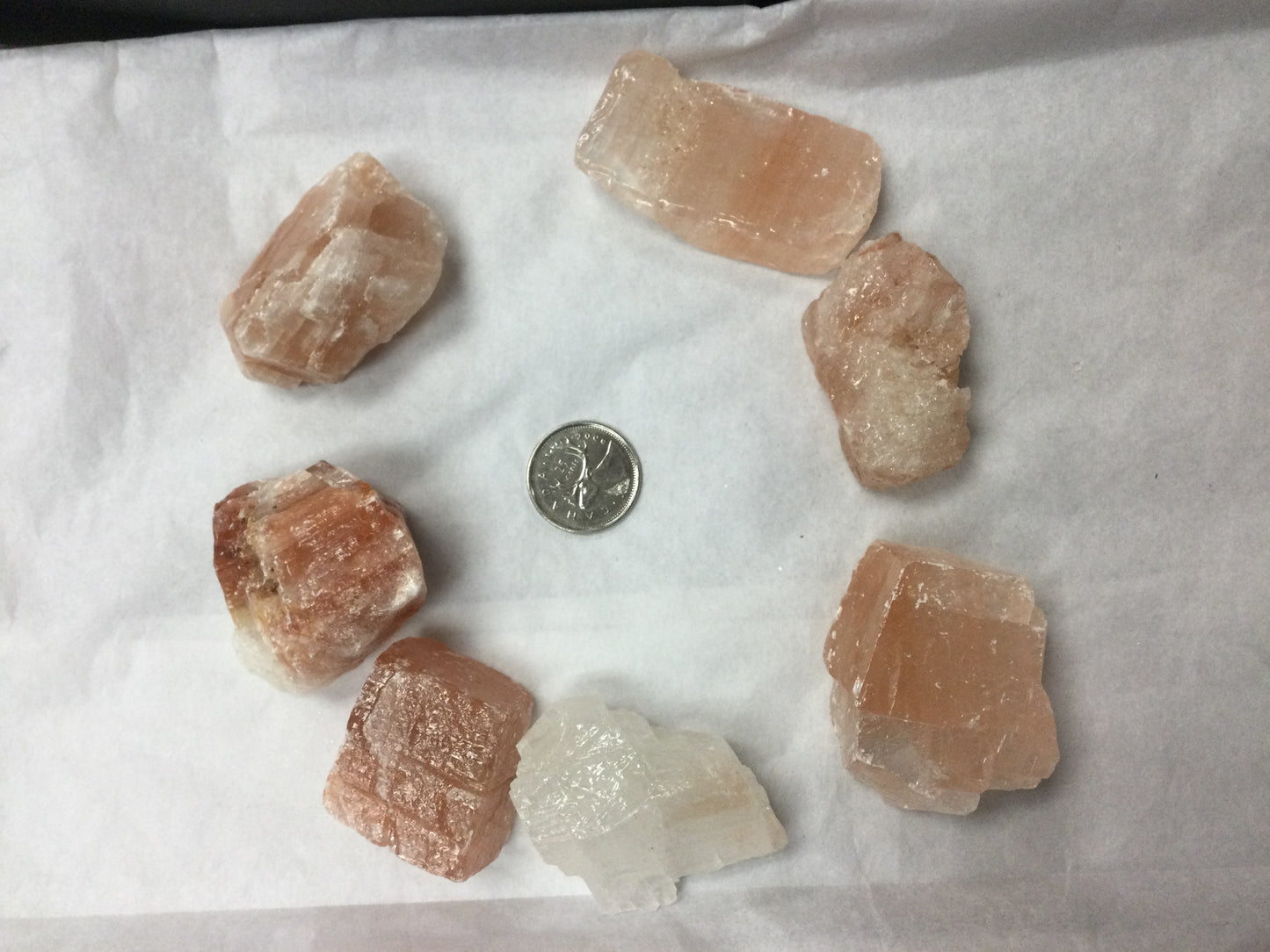 Strawberry calcite lg