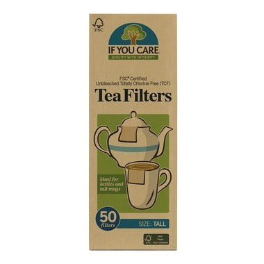 Bleached Tea Bags, Tall (50)