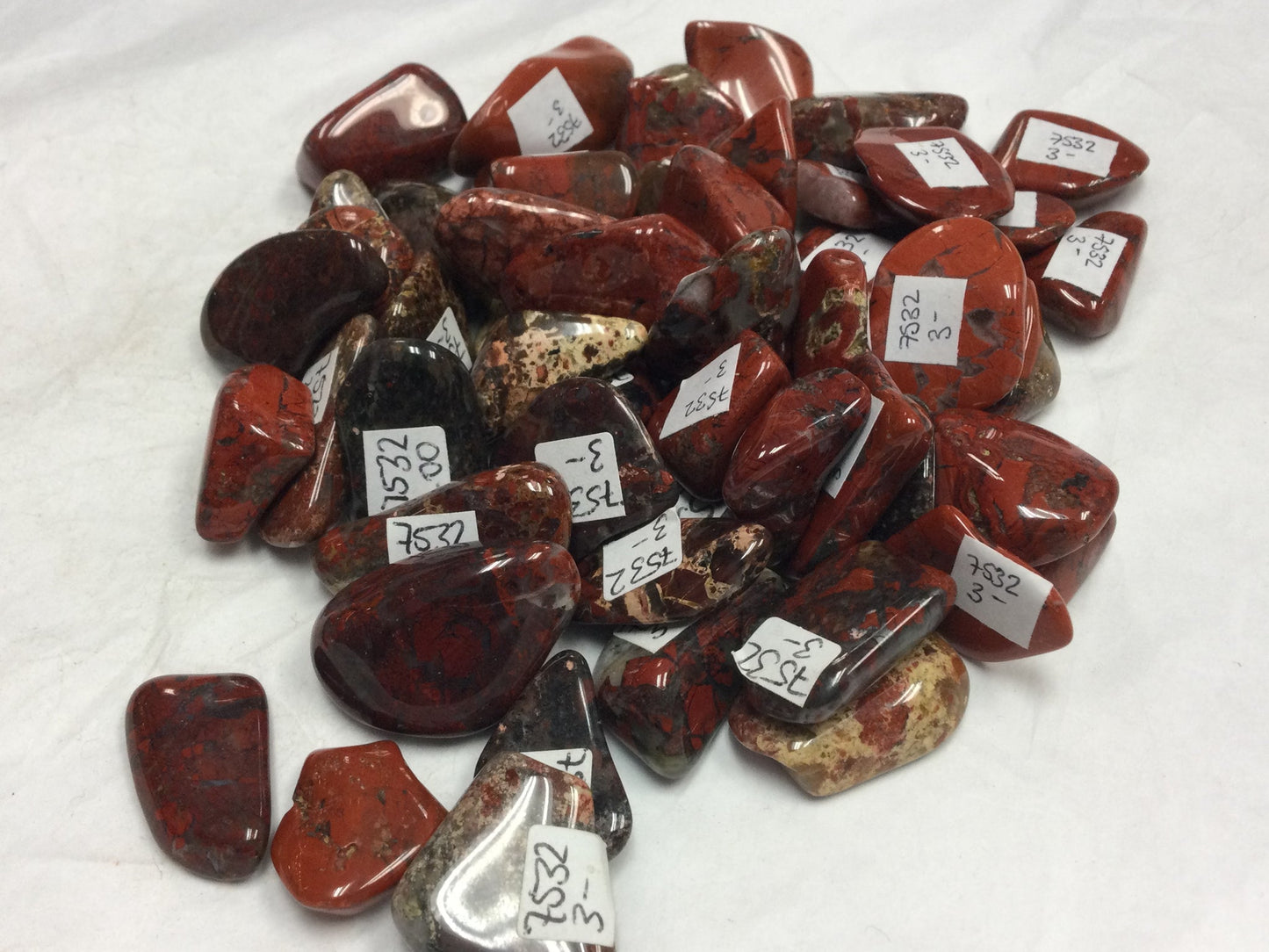 Tumbled Brecciated Jasper