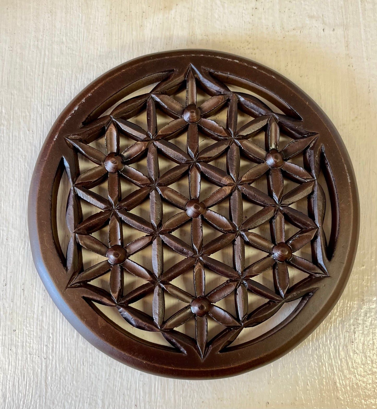 9" Flower of Life Plaque