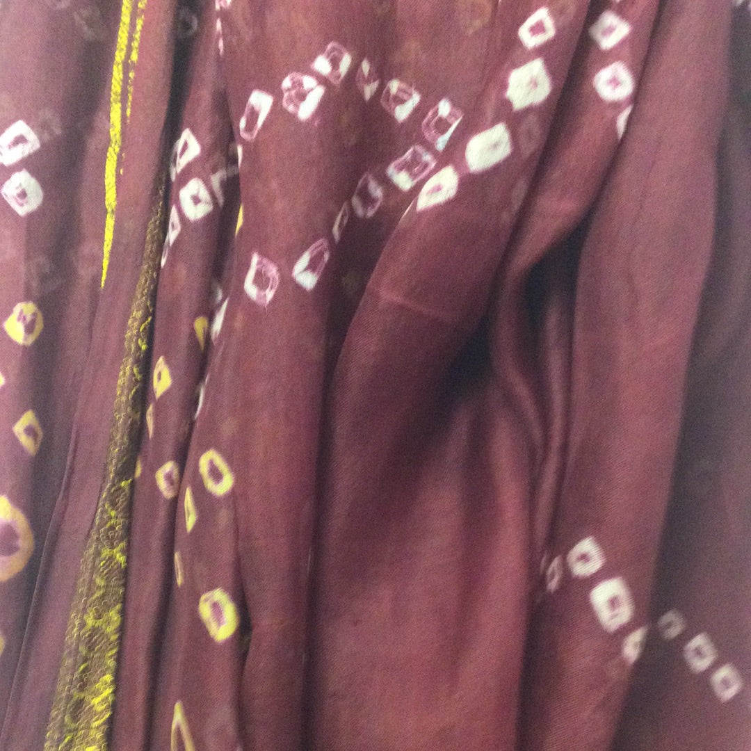 Infinity Scarf, Recycled Sari Material