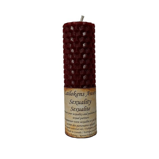Lailokens Awen - Rolled Beeswax Spell Candles (Assorted)