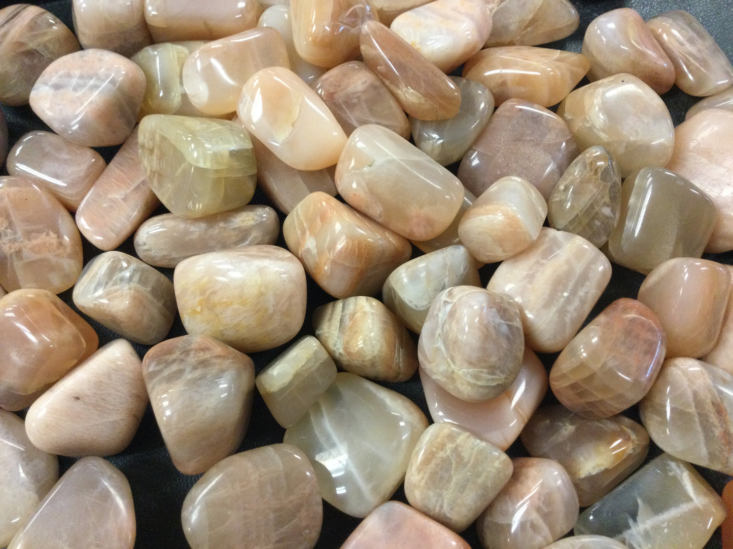 Peach Moonstone Tumbled