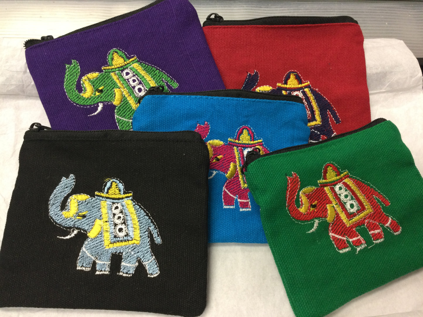 100 % Cotton Pouches 5 x. 4.5 “