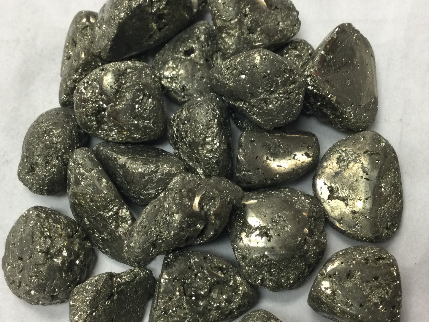 Tumbled Pyrite