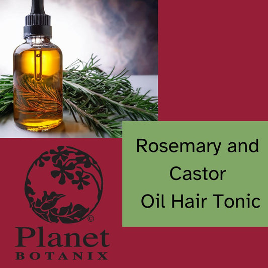 The Power Duo: Rosemary and Castor Oil for Healthy Hair!