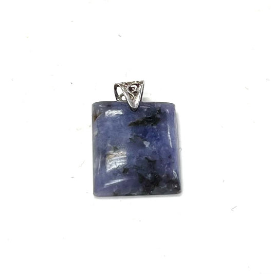 Blue Scapolite Pendant