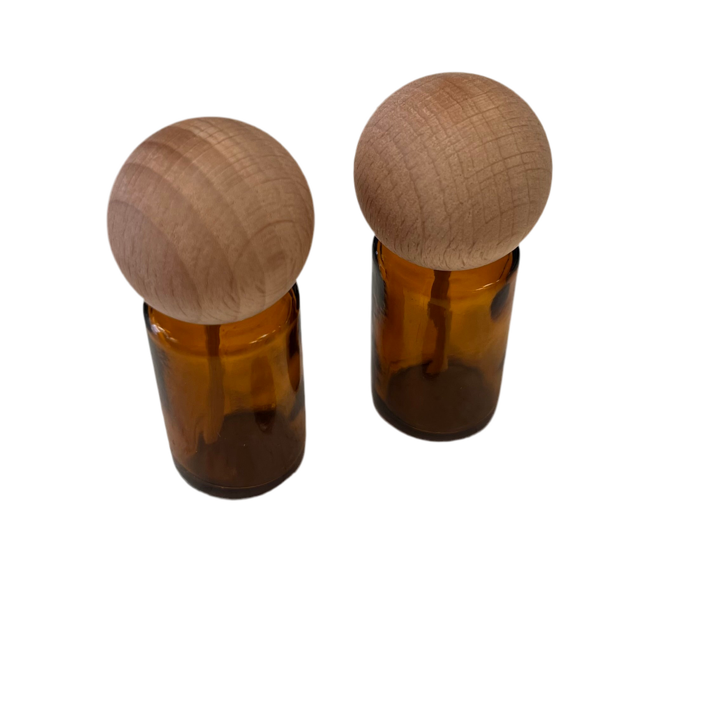 Round Wooden Essential Oil Diffuser 15ml