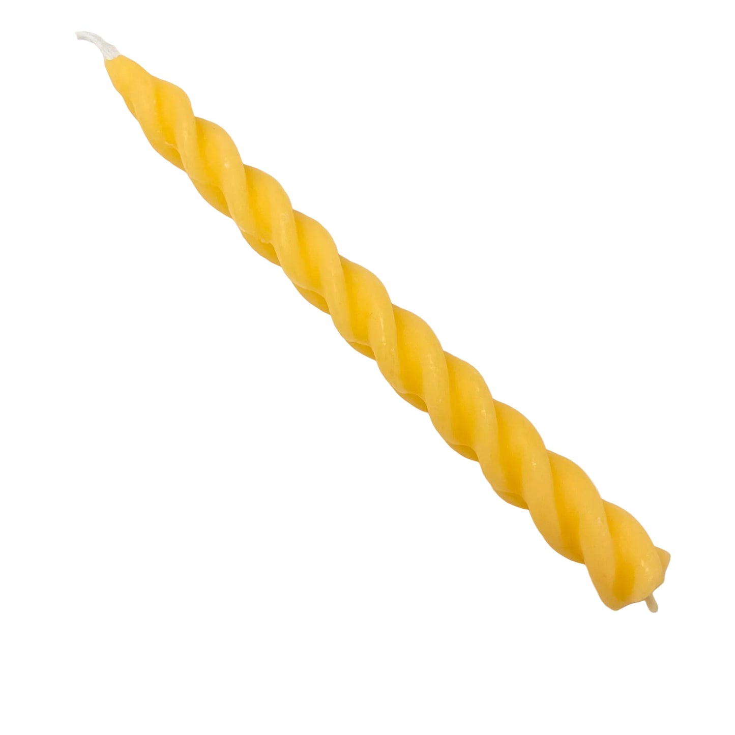 7.5" Beeswax Spiral Taper - Individual
