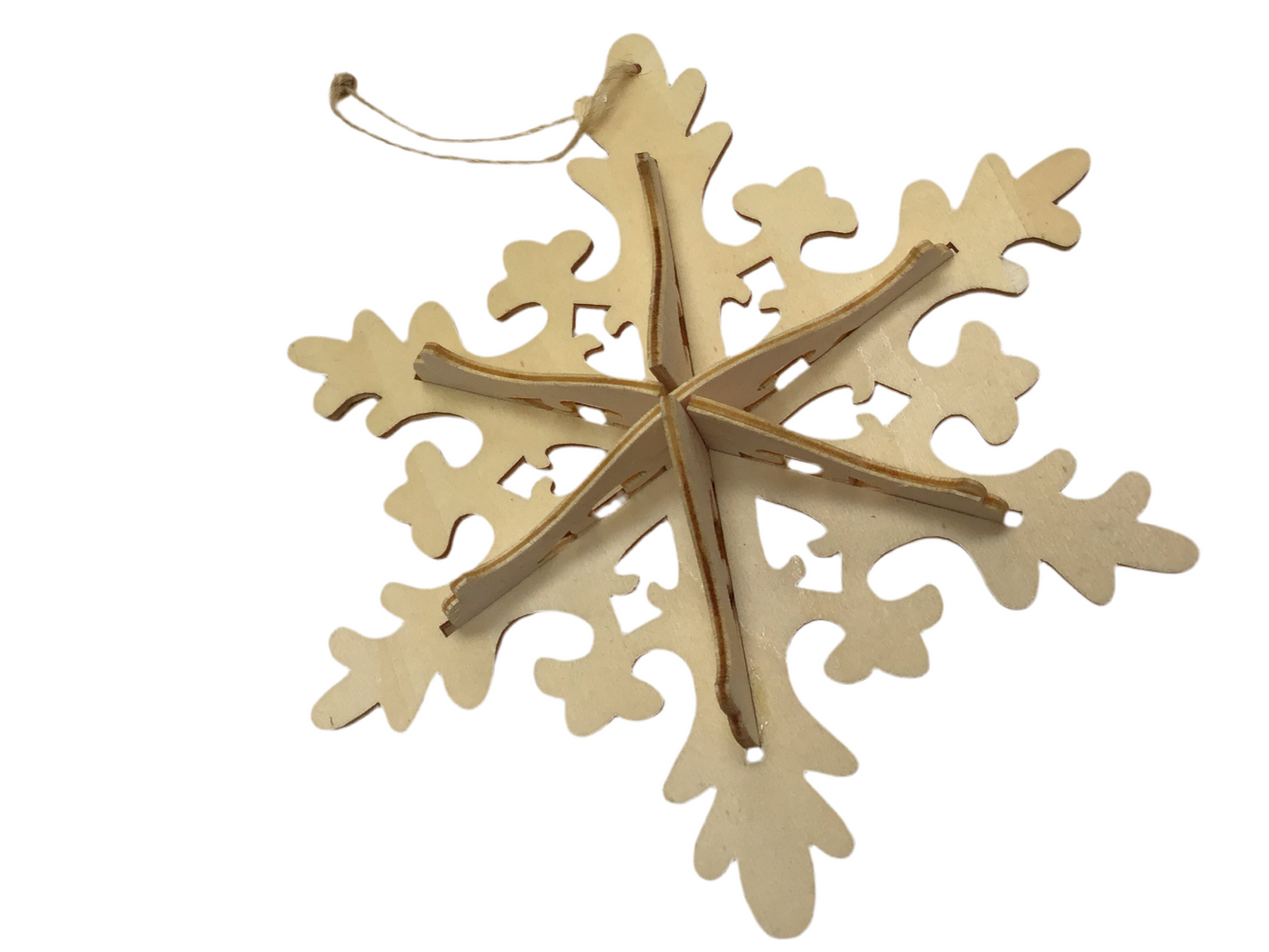 Wood Star Ornaments