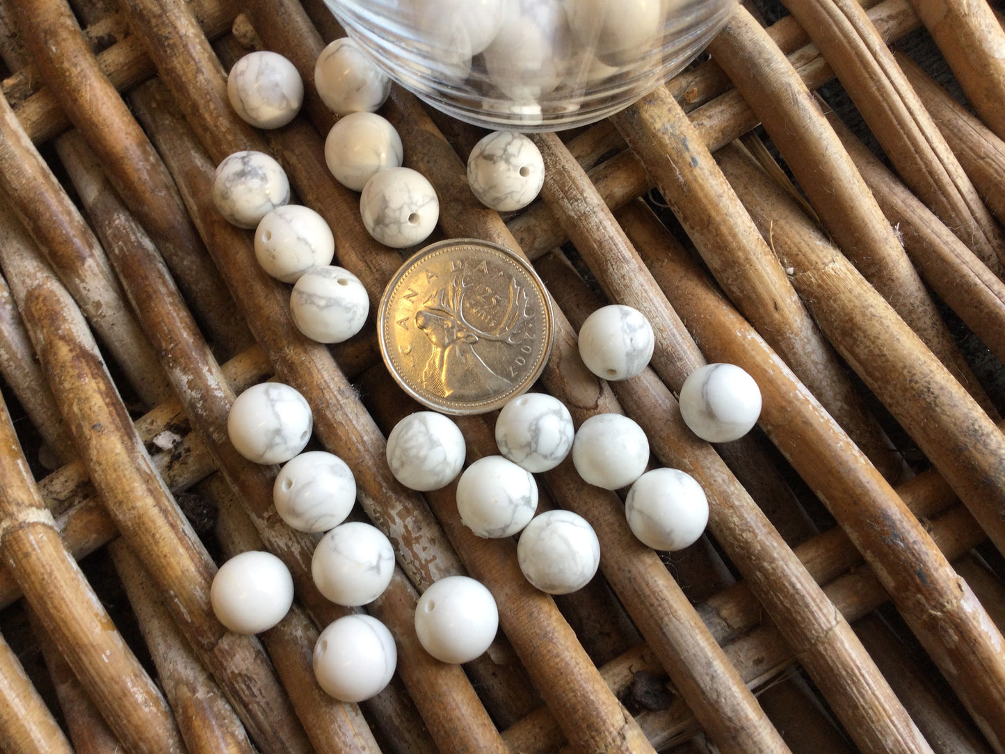 Howlite Round Beads