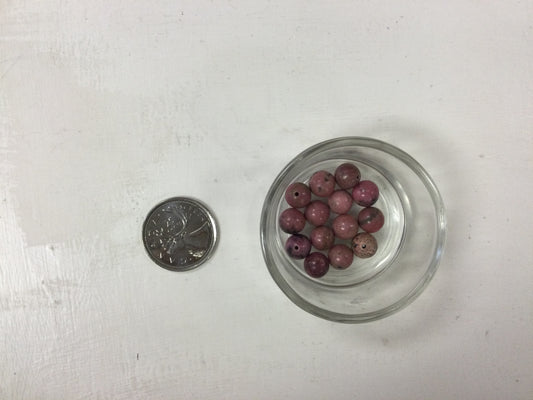 8mm Rhodonite Beads