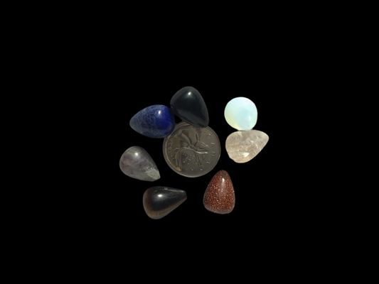 Assorted Egg Stones for Jewelry / Pendant Making - Small