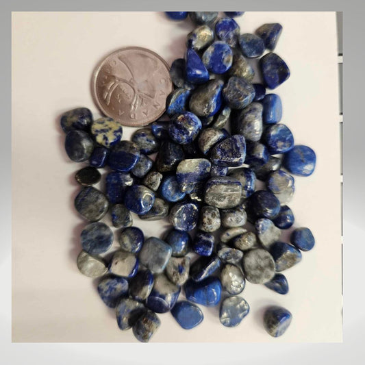 Lapis Lazuli, Tumbled, Very Small