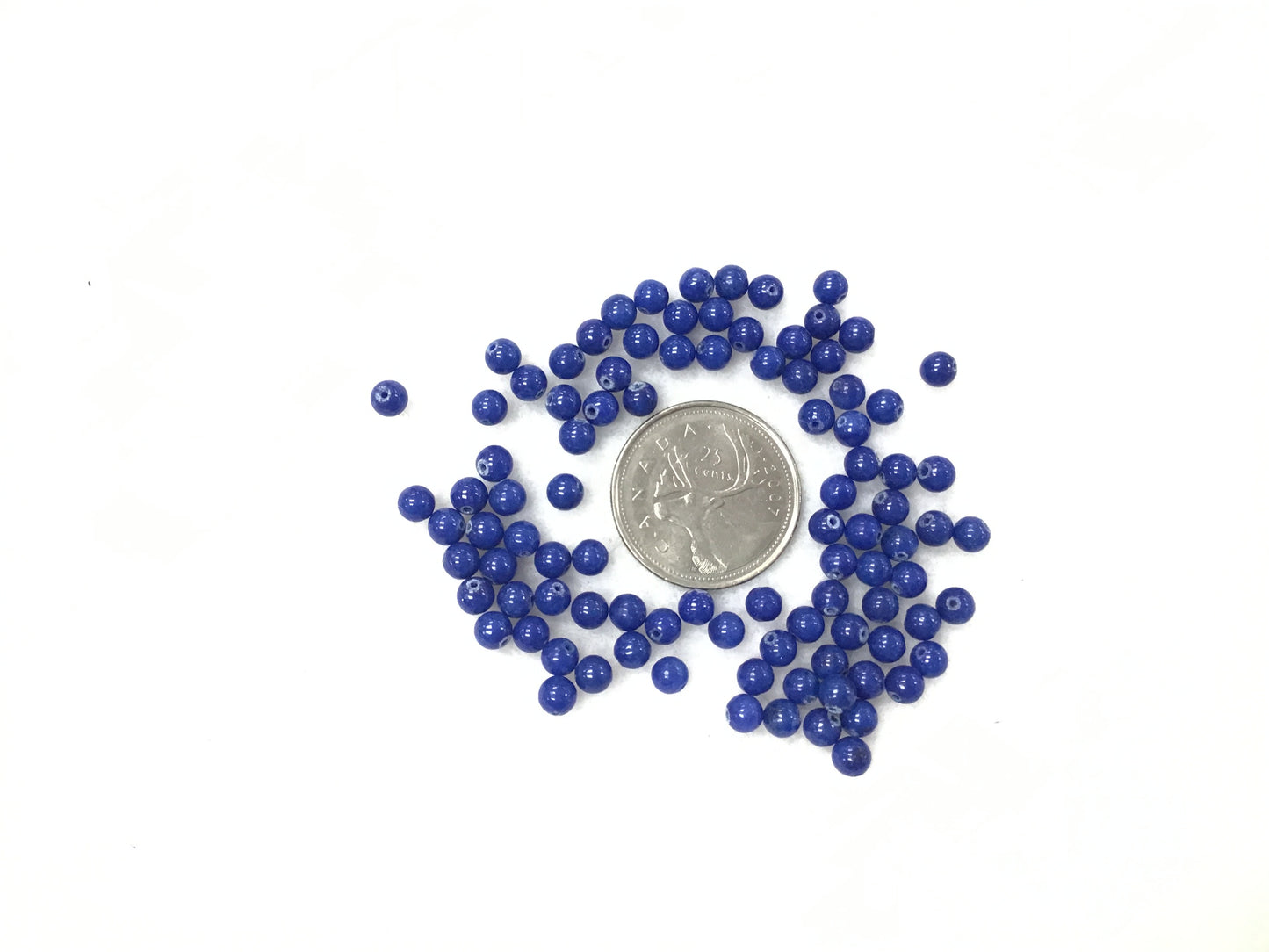 4mm Blue Beads