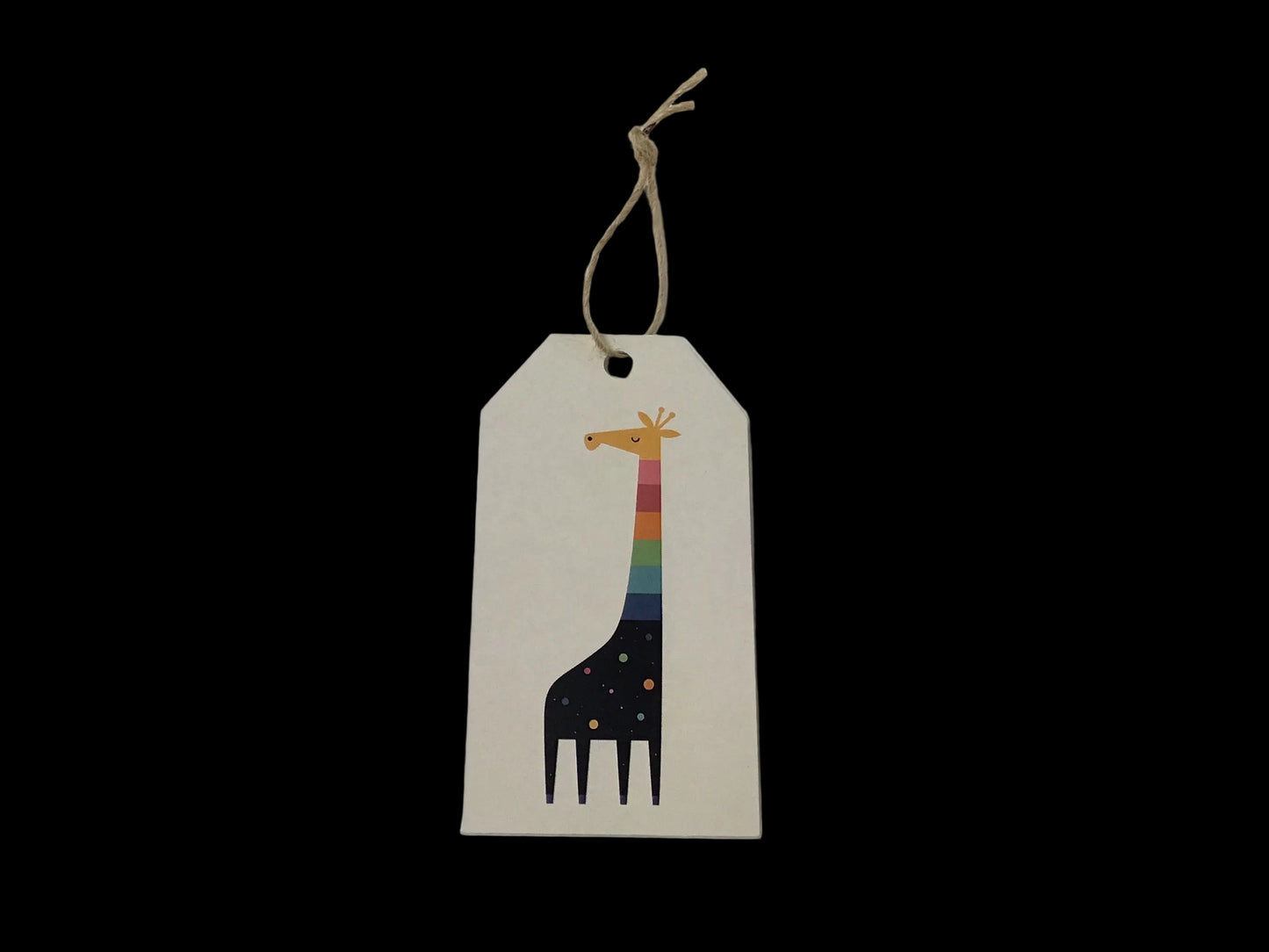 Giraffe Gift Tag