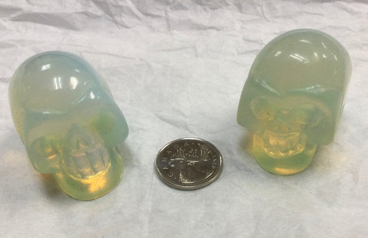 Opalite skull