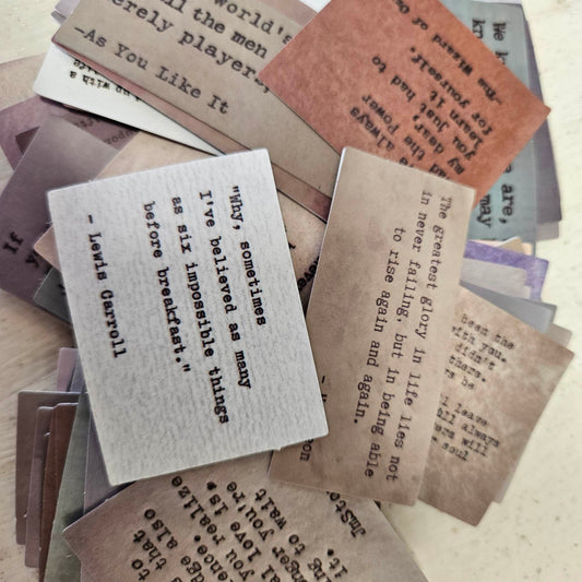 Assorted Quote Stickers