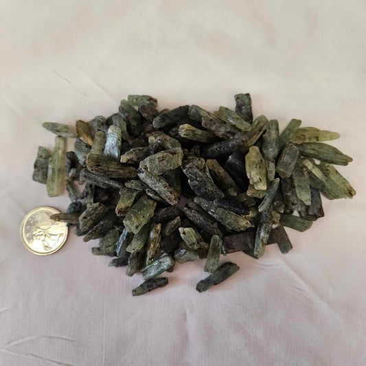 Small Rough Green Kyanite