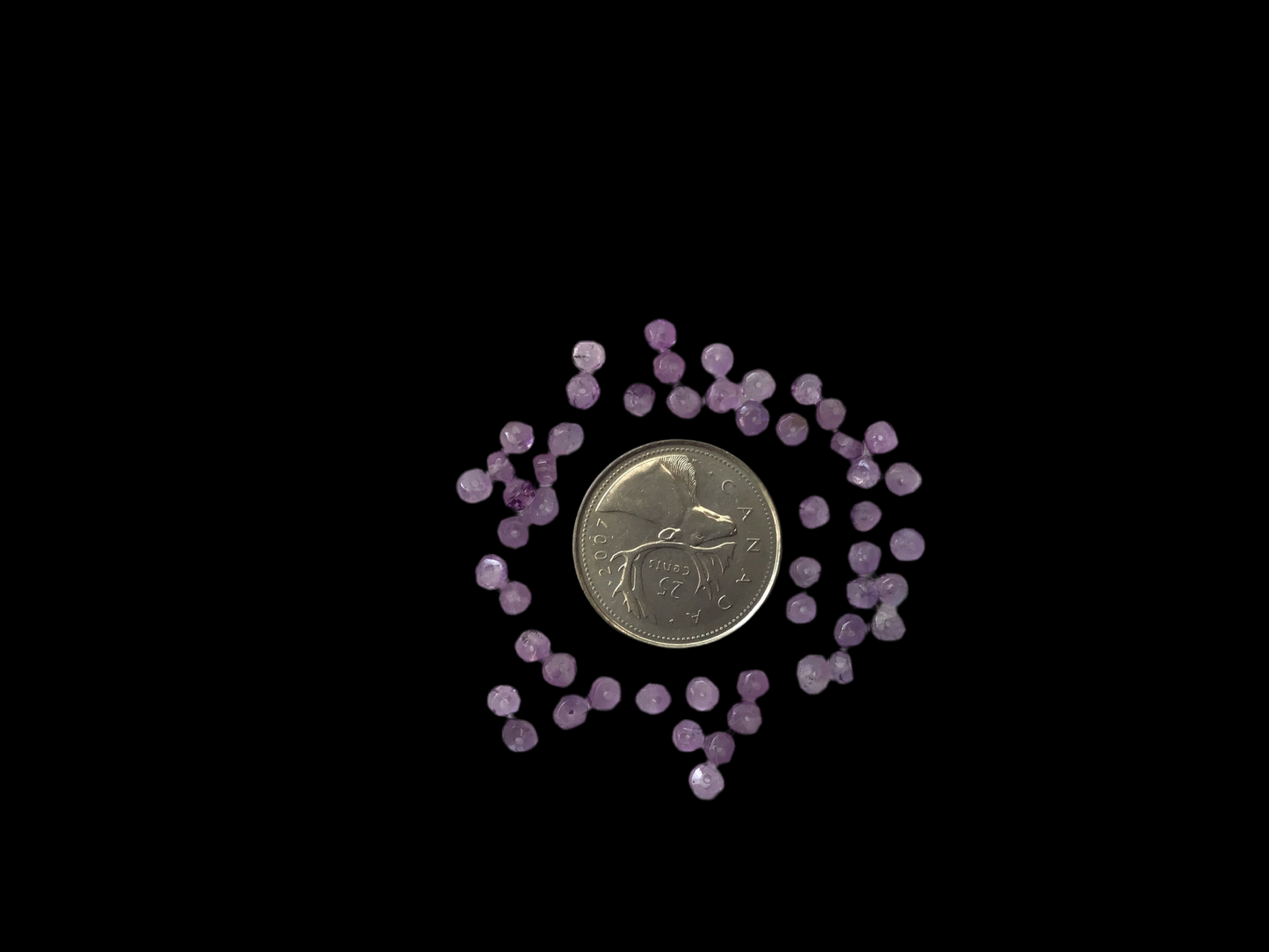 Faceted Amethyst Bead