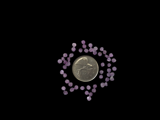 Faceted Amethyst Bead