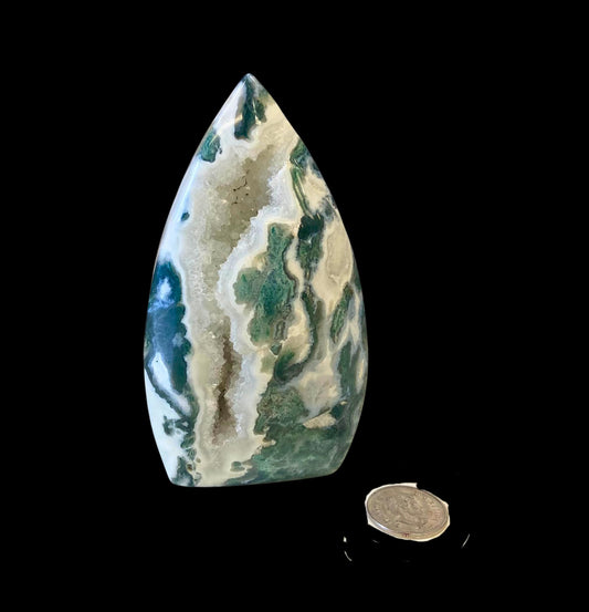 Moss Agate Flame