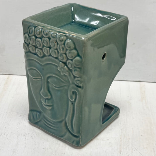 Ceramic Green Buddha Tea Light Diffuser