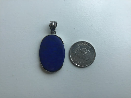 Lapis Lazuli Oval Pendant