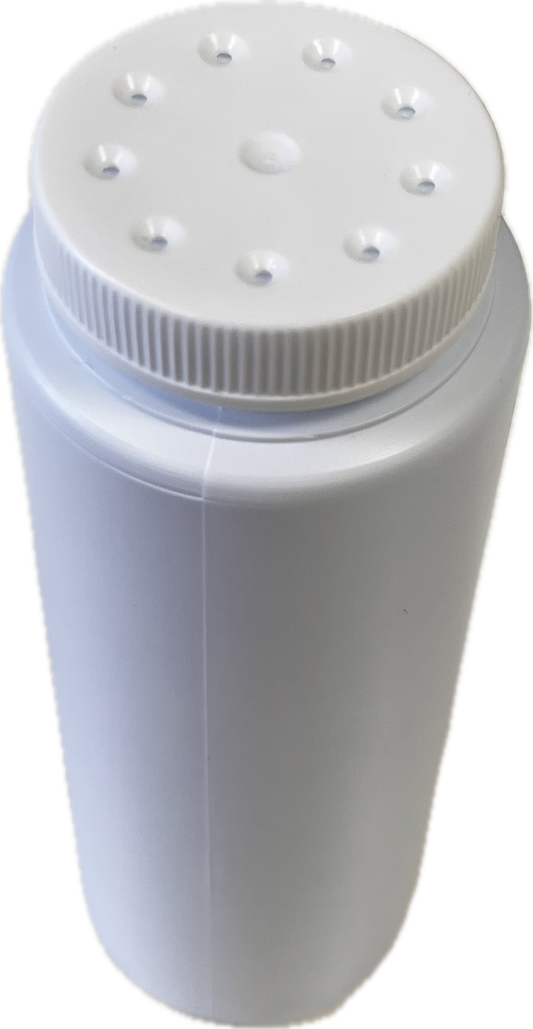 Plastic powder shaker