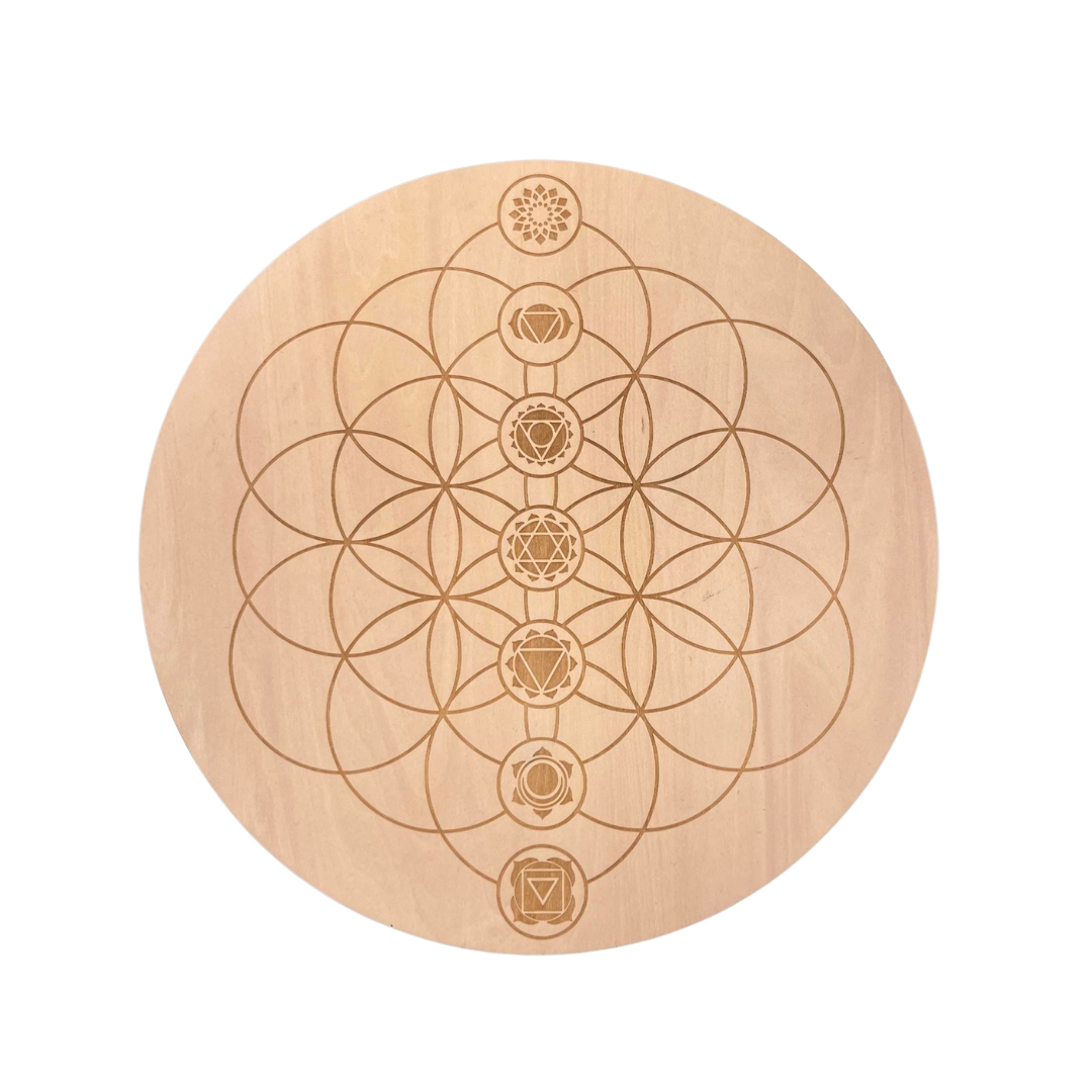 Sacred Geometry Wood Boards