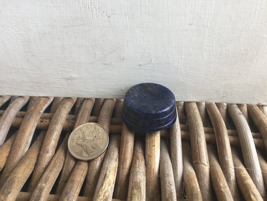 Sodalite sphere stand/holder