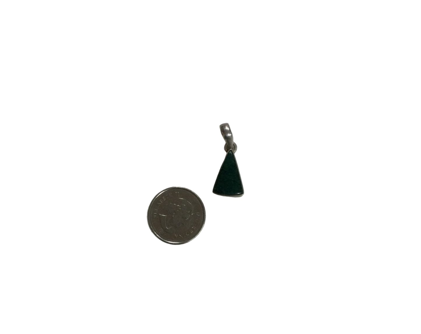 Green Aventurine Triangular Pendant