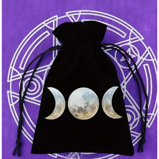 Moon Phases Moon Magic Divination Storage Bag