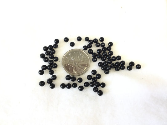 4mm Black Jasper Bead