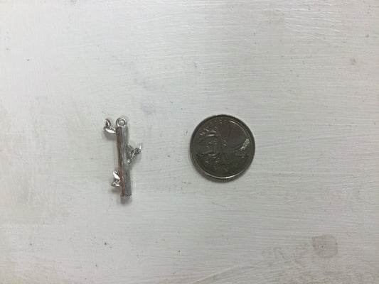 Rhodium (plated) Lucky Tree Pendant