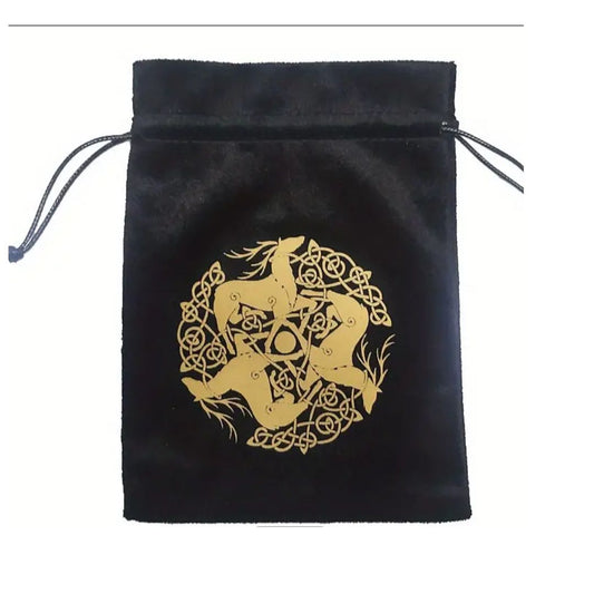Three Stag Celtic Tarot/Altar bag