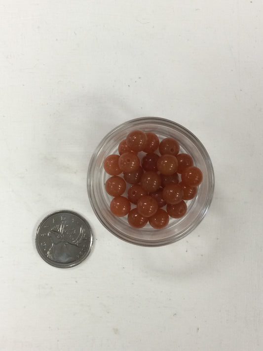 8mm Red Aventurine Bead