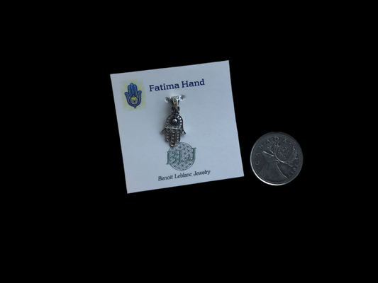 Silver Fatima Hand