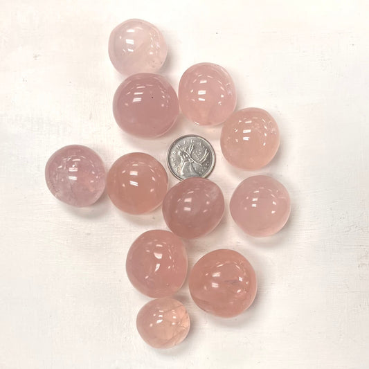 Large High Grade Tumbled Rose Quartz