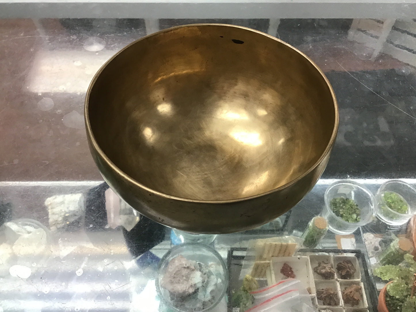 Brass singing bowl ~5.5”