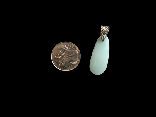 Amazonite Pendant - Oblong