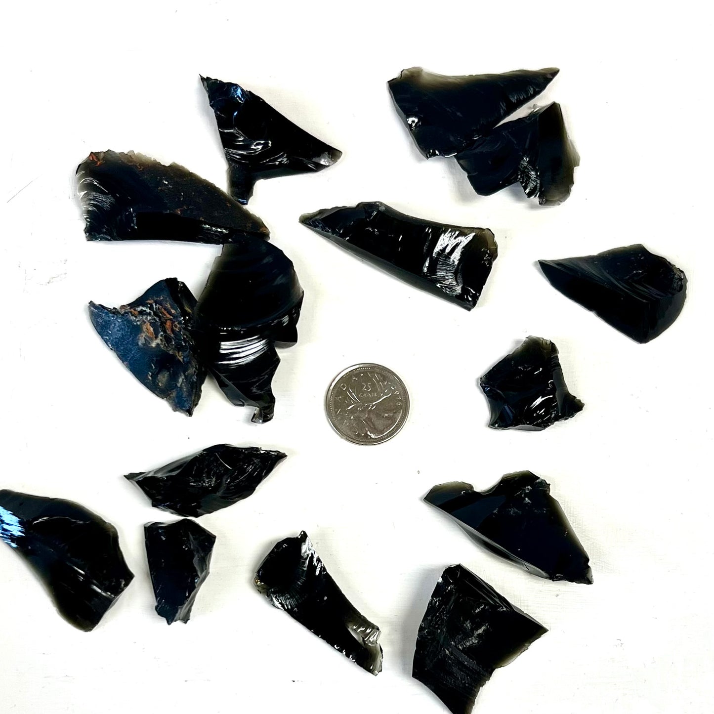 Rough Obsidian Chunks