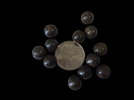 10mm Bronzite Bead