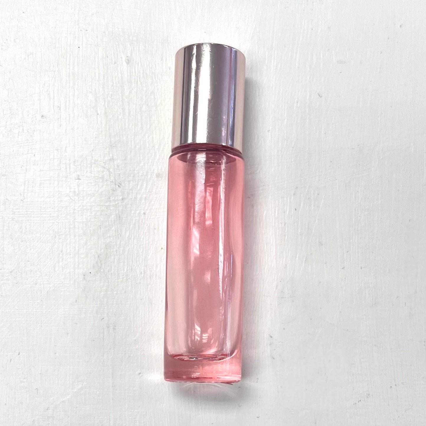 Pink Roller with Metallic Rose Cap