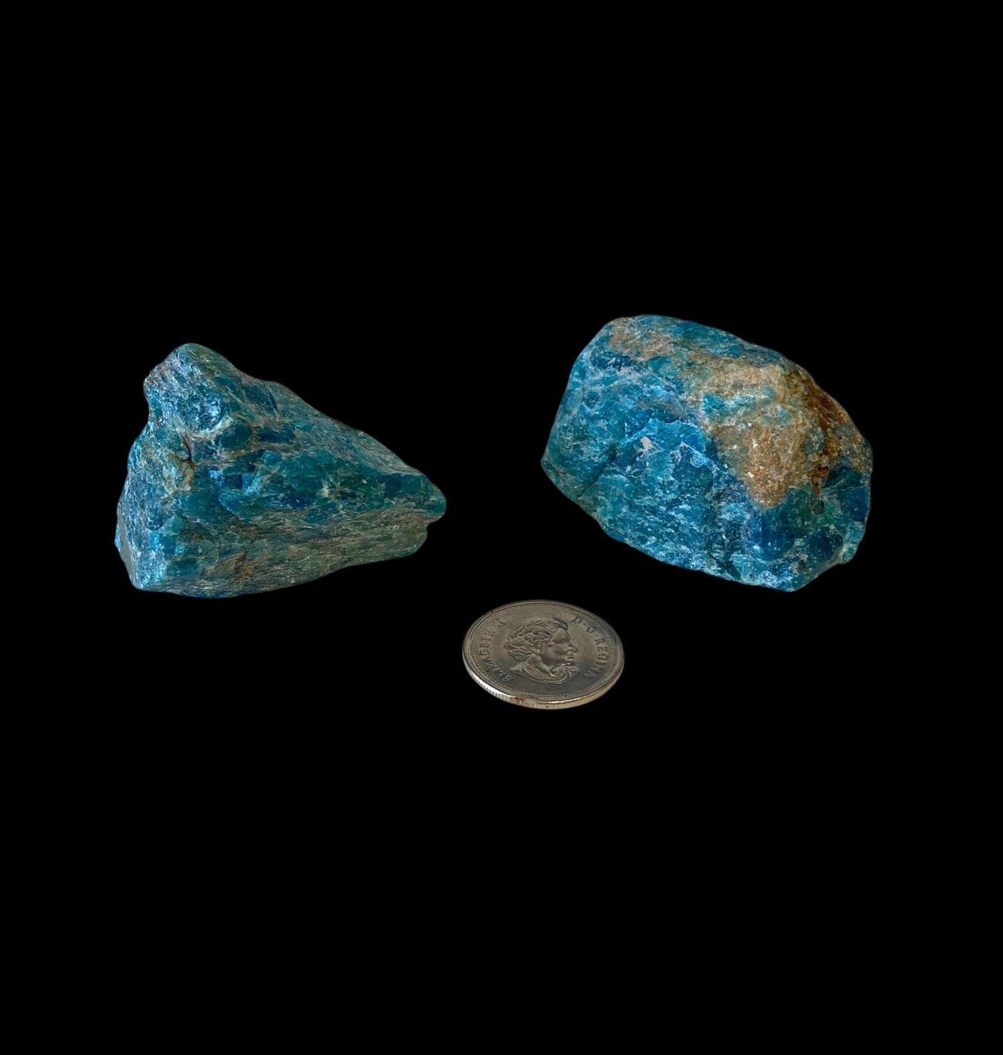 Rough Blue Apatite