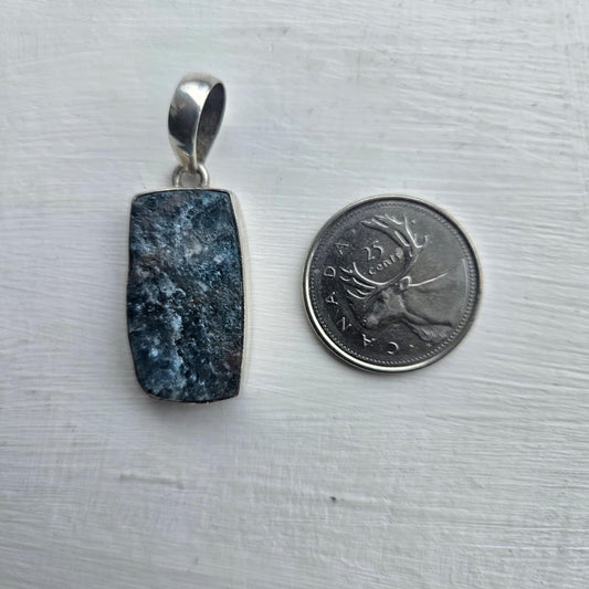 Rough Apatite Pendant (Rectangle)