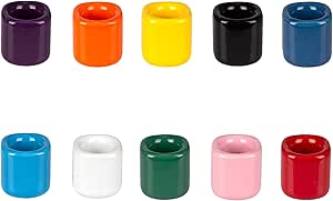 Ceramic Chime Ritual Spell Candle Holders