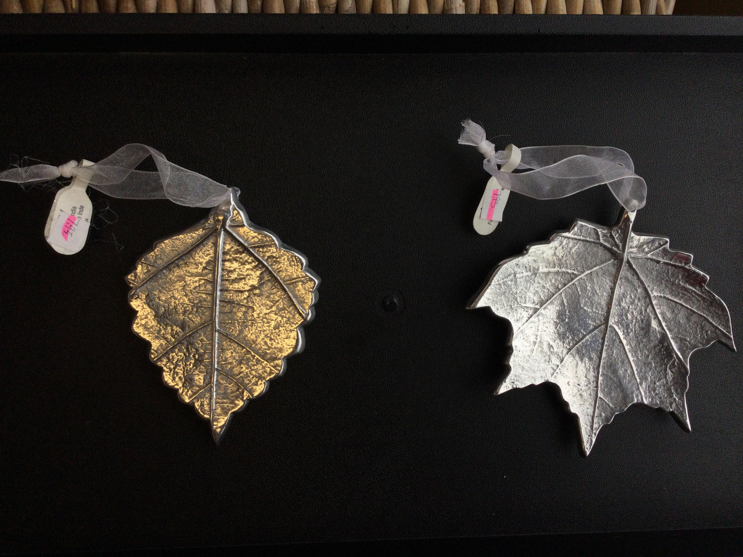 Metal Leaf Ornament