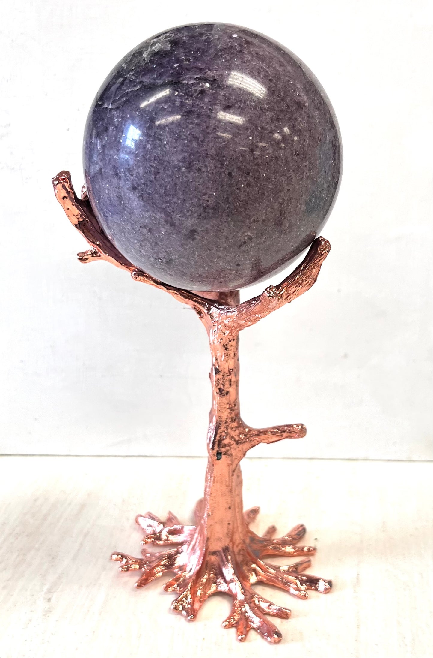 Copper Tree Sphere Holder