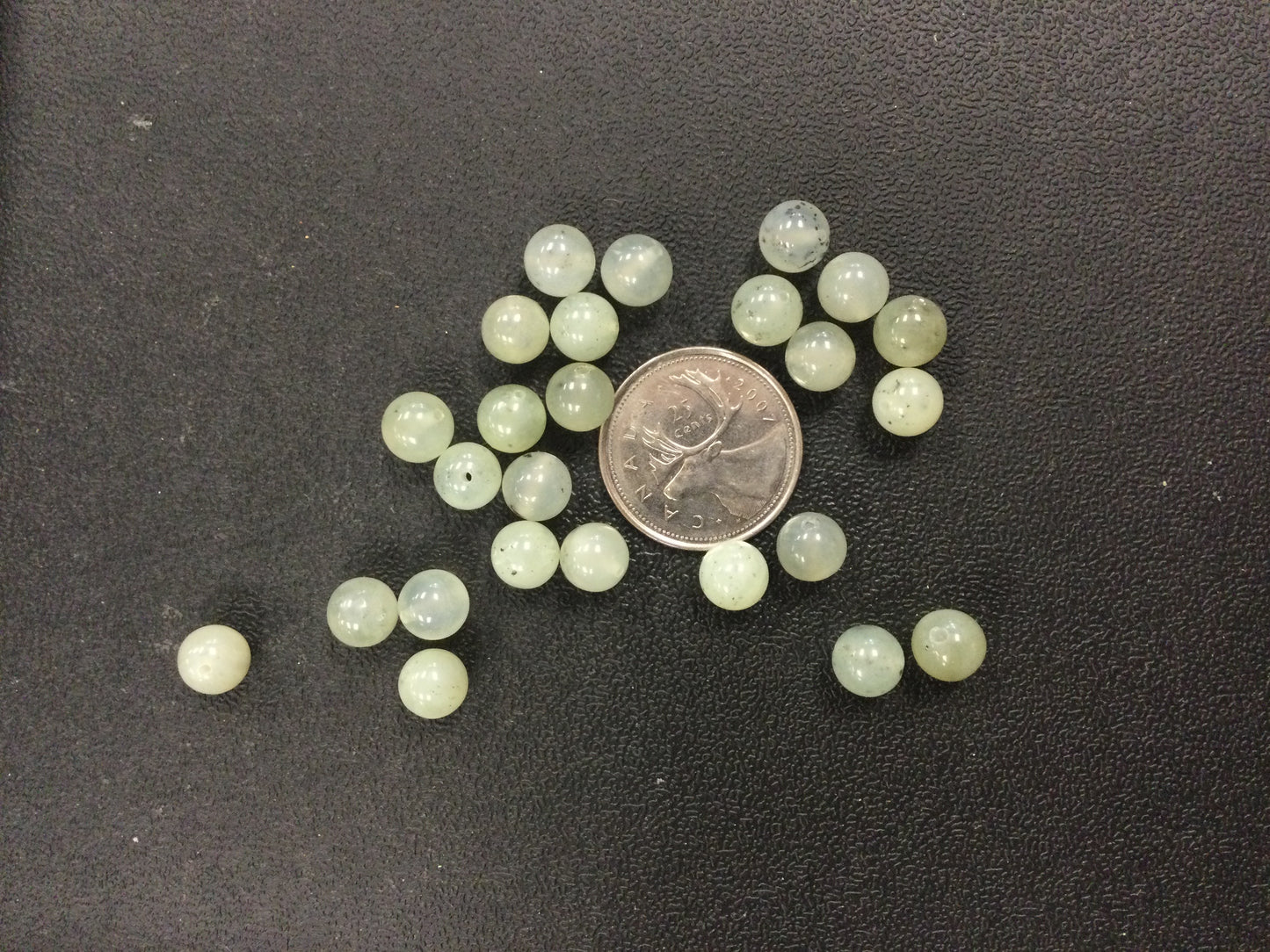 8mm Prehnite Beads